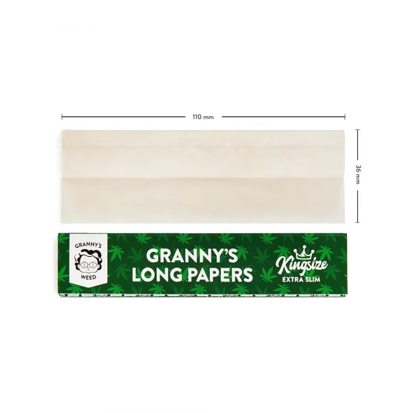 Granny's King Size Long Paper Extra Slim – Bild 3