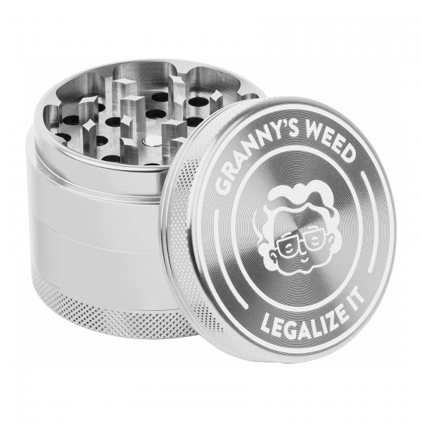 Granny's Weed Grinder Silver