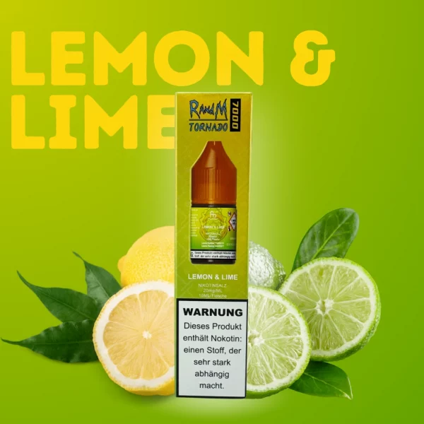 RandM Tornado 7000 Liquid 10ml Lemon & Lime