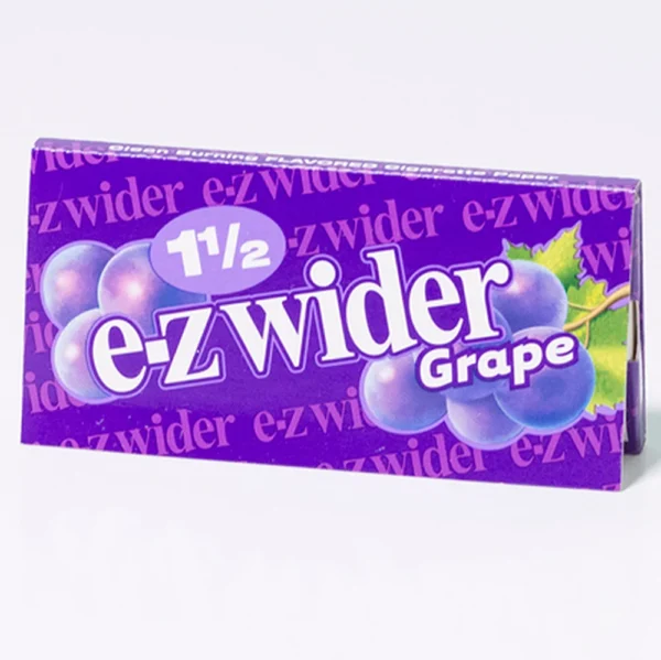 E-Z Wider Grape Flavour Rolling Papers