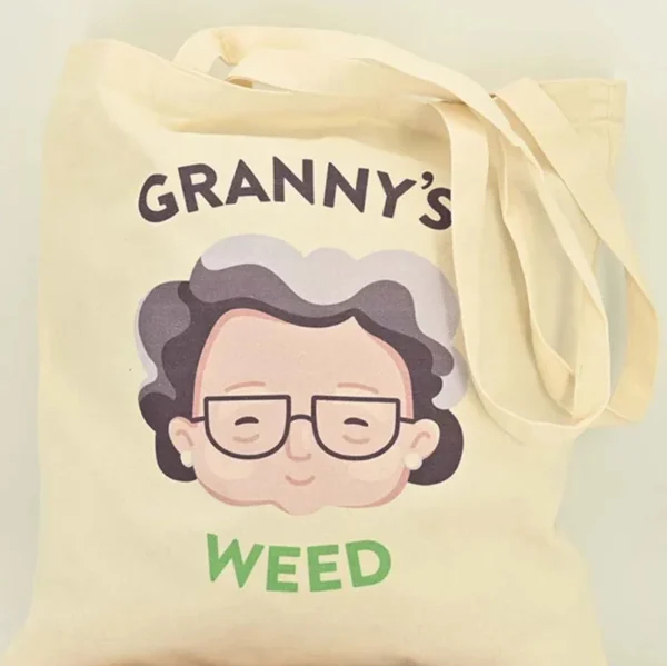 Granny's Weed Stoffbeutel