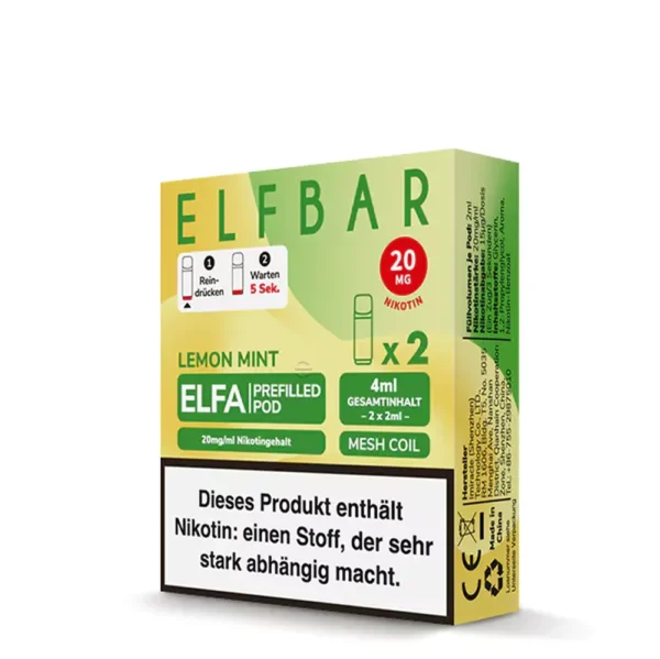 ELFA PODS Lemon Mint