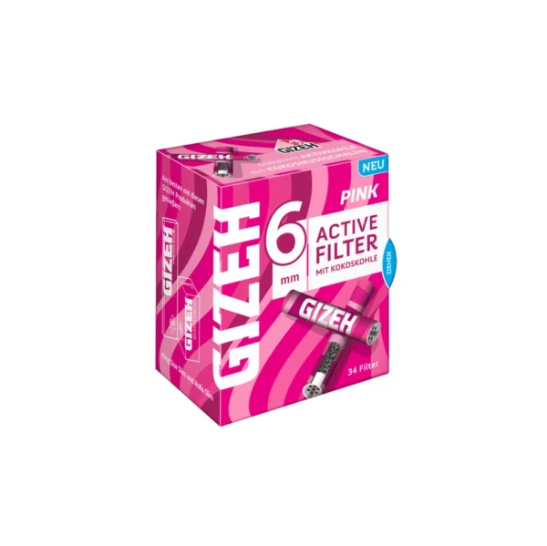 GIZEH x CLIPPER ALL PINK Giant Mini Büchel Set – Bild 2