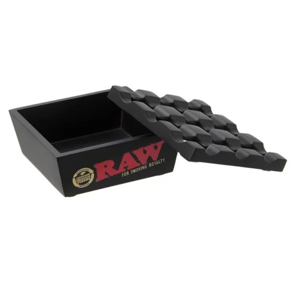 RAW Regal Windproof Metal Ashtray - Black