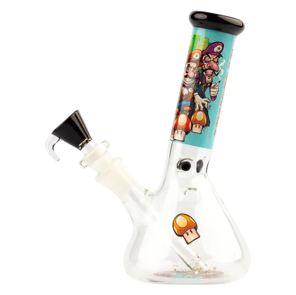 Mushroom Hero Limited Edition Beaker Bong Klein – Bild 2