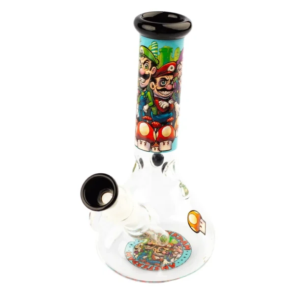 Mushroom Hero Limited Edition Beaker Bong Klein