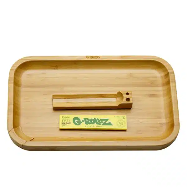 Bamboo Rolling Tray + Starter Kit 28x17 – Bild 2