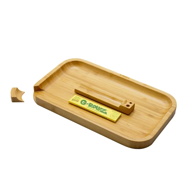 Bamboo Rolling Tray + Starter Kit 28x17 – Bild 4