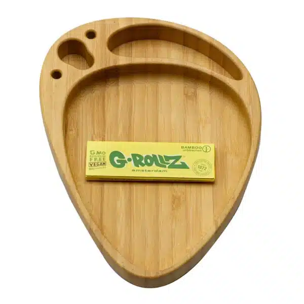 Bamboo Rolling Tray + Starter Kit 19x14 – Bild 2