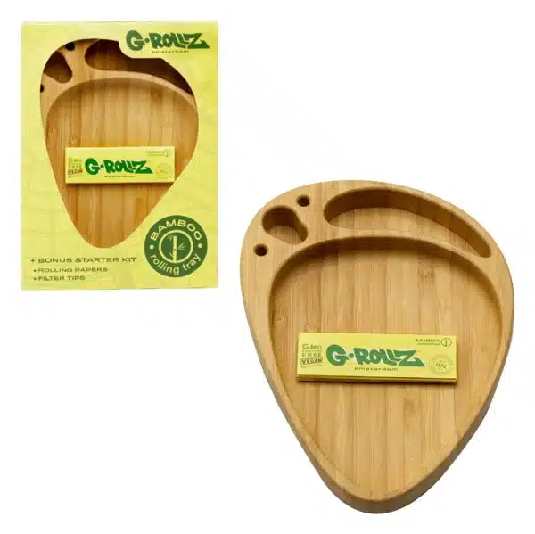 Bamboo Rolling Tray + Starter Kit 19x14 – Bild 3