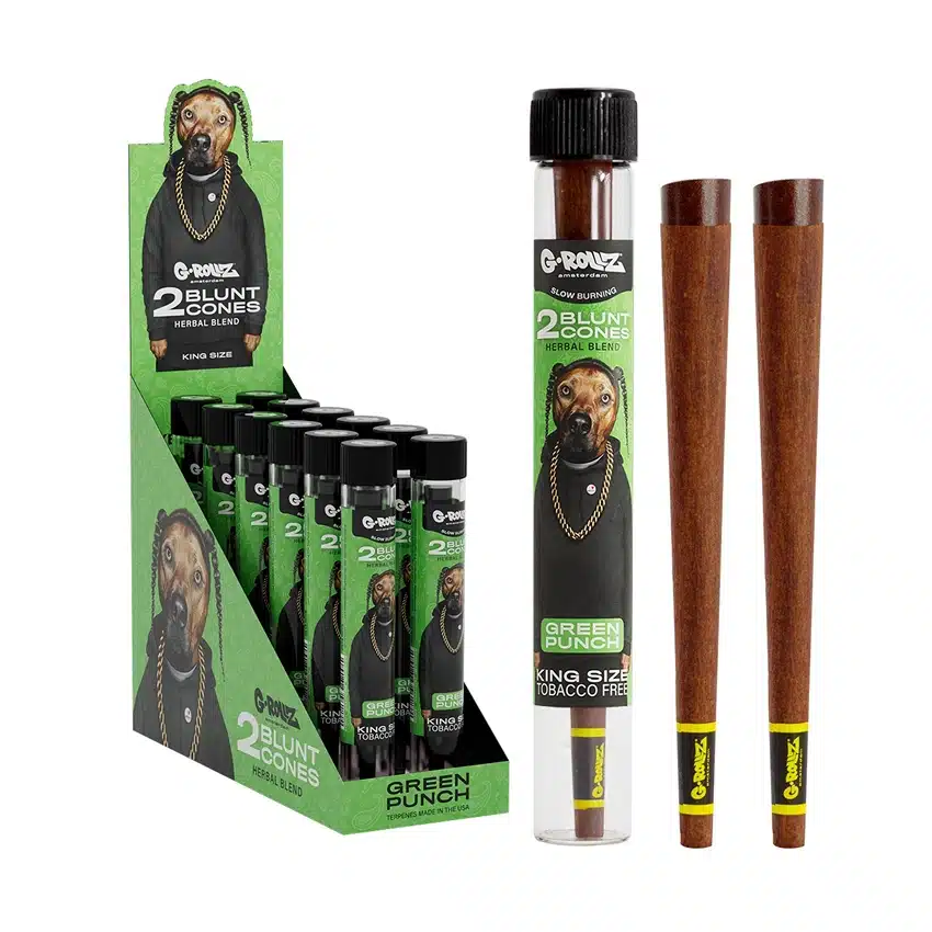 grollz-thedog-terpene-infused-herbal-blunt-cones-green-punch-online.webp