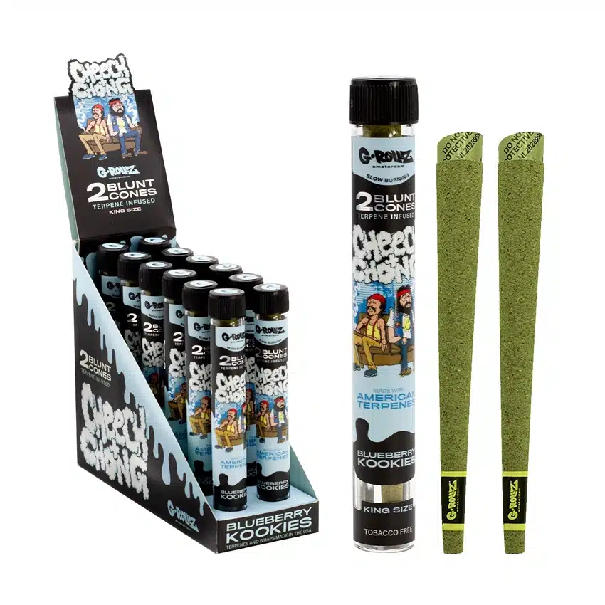 grollz-cheech-chong-terpene-infused-blunt-cones-blueberry-kookies-online.webp