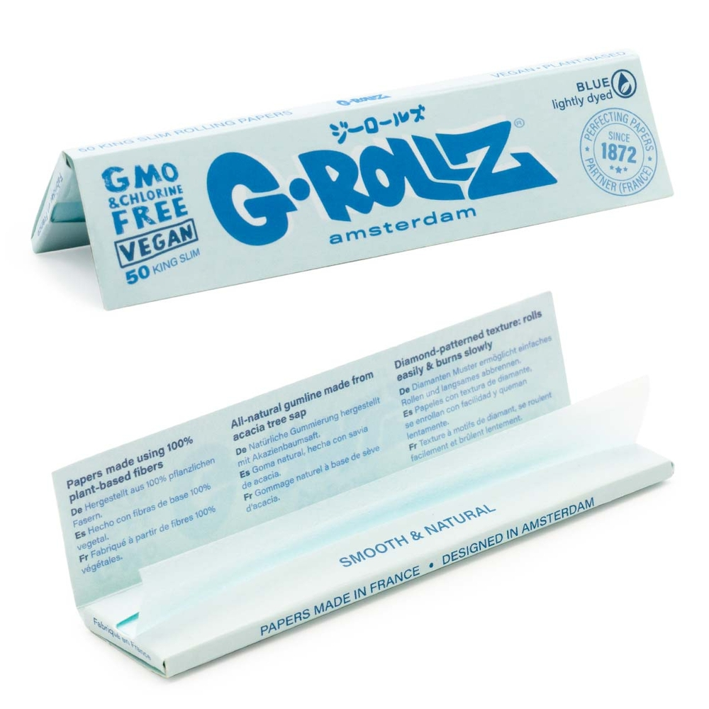 G-Rollz   Amsterdam Lightly Dyed Blue KS Slim Papers_3.webp